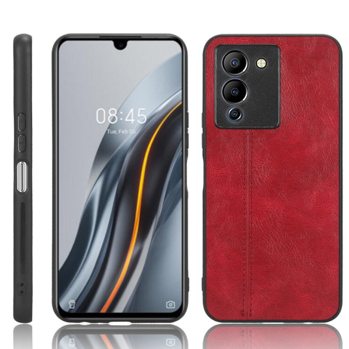 Coser vaca patrón piel PC + PU + TPU caja del teléfono, For OPPO A58 5G, For Realme C30s/C30 4G, For Infinix Note 11/Note 12 G88, For Infinix Note 12 G96, For Xiaomi Redmi K60 5G, For Xiaomi Redmi K60E 5G, For Xiaomi Redmi Note 12 Pro 5G               ...