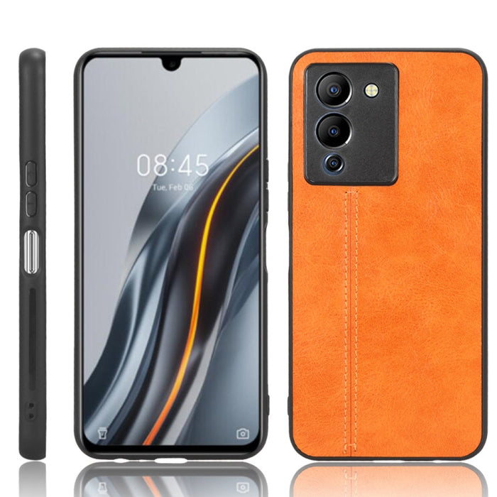 Coser vaca patrón piel PC + PU + TPU caja del teléfono, For OPPO A58 5G, For Realme C30s/C30 4G, For Infinix Note 11/Note 12 G88, For Infinix Note 12 G96, For Xiaomi Redmi K60 5G, For Xiaomi Redmi K60E 5G, For Xiaomi Redmi Note 12 Pro 5G               ...