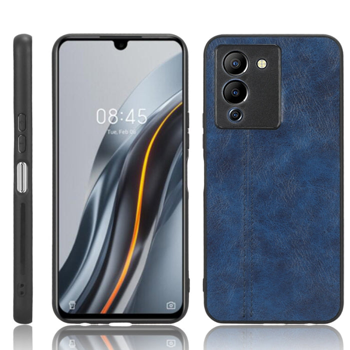 Coser vaca patrón piel PC + PU + TPU caja del teléfono, For OPPO A58 5G, For Realme C30s/C30 4G, For Infinix Note 11/Note 12 G88, For Infinix Note 12 G96, For Xiaomi Redmi K60 5G, For Xiaomi Redmi K60E 5G, For Xiaomi Redmi Note 12 Pro 5G               ...