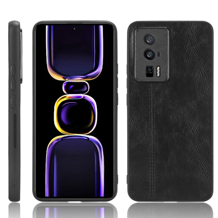 Coser vaca patrón piel PC + PU + TPU caja del teléfono, For OPPO A58 5G, For Realme C30s/C30 4G, For Infinix Note 11/Note 12 G88, For Infinix Note 12 G96, For Xiaomi Redmi K60 5G, For Xiaomi Redmi K60E 5G, For Xiaomi Redmi Note 12 Pro 5G               ...