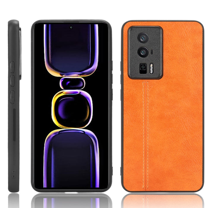 Coser vaca patrón piel PC + PU + TPU caja del teléfono, For OPPO A58 5G, For Realme C30s/C30 4G, For Infinix Note 11/Note 12 G88, For Infinix Note 12 G96, For Xiaomi Redmi K60 5G, For Xiaomi Redmi K60E 5G, For Xiaomi Redmi Note 12 Pro 5G               ...