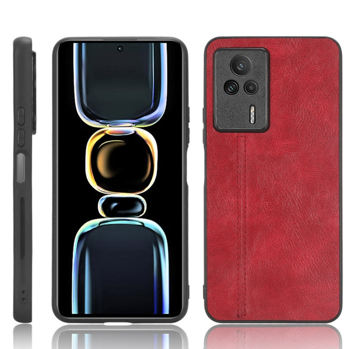 Coser vaca patrón piel PC + PU + TPU caja del teléfono, For OPPO A58 5G, For Realme C30s/C30 4G, For Infinix Note 11/Note 12 G88, For Infinix Note 12 G96, For Xiaomi Redmi K60 5G, For Xiaomi Redmi K60E 5G, For Xiaomi Redmi Note 12 Pro 5G               ...