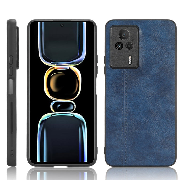 Coser vaca patrón piel PC + PU + TPU caja del teléfono, For OPPO A58 5G, For Realme C30s/C30 4G, For Infinix Note 11/Note 12 G88, For Infinix Note 12 G96, For Xiaomi Redmi K60 5G, For Xiaomi Redmi K60E 5G, For Xiaomi Redmi Note 12 Pro 5G               ...