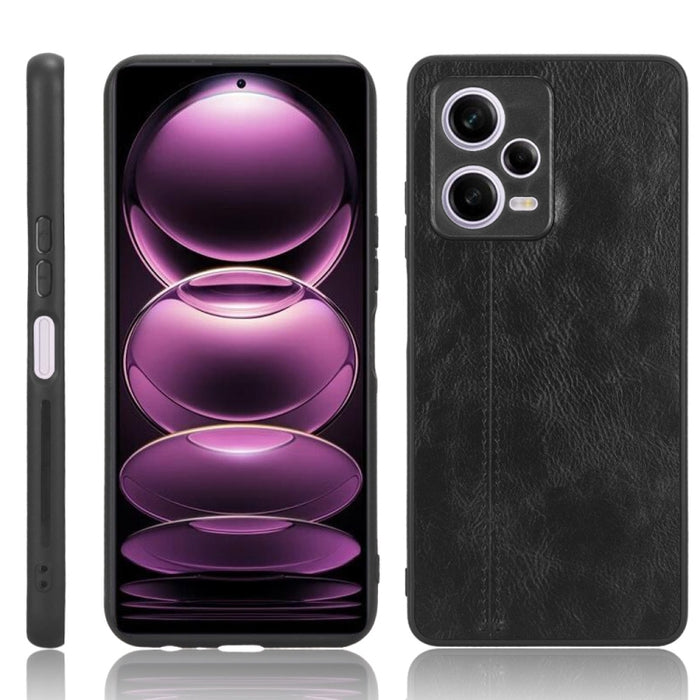 Coser vaca patrón piel PC + PU + TPU caja del teléfono, For OPPO A58 5G, For Realme C30s/C30 4G, For Infinix Note 11/Note 12 G88, For Infinix Note 12 G96, For Xiaomi Redmi K60 5G, For Xiaomi Redmi K60E 5G, For Xiaomi Redmi Note 12 Pro 5G               ...