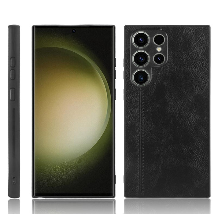 Coser vaca patrón piel PC + PU + TPU caja del teléfono, For OPPO A58 5G, For Realme C30s/C30 4G, For Infinix Note 11/Note 12 G88, For Infinix Note 12 G96, For Xiaomi Redmi K60 5G, For Xiaomi Redmi K60E 5G, For Xiaomi Redmi Note 12 Pro 5G               ...