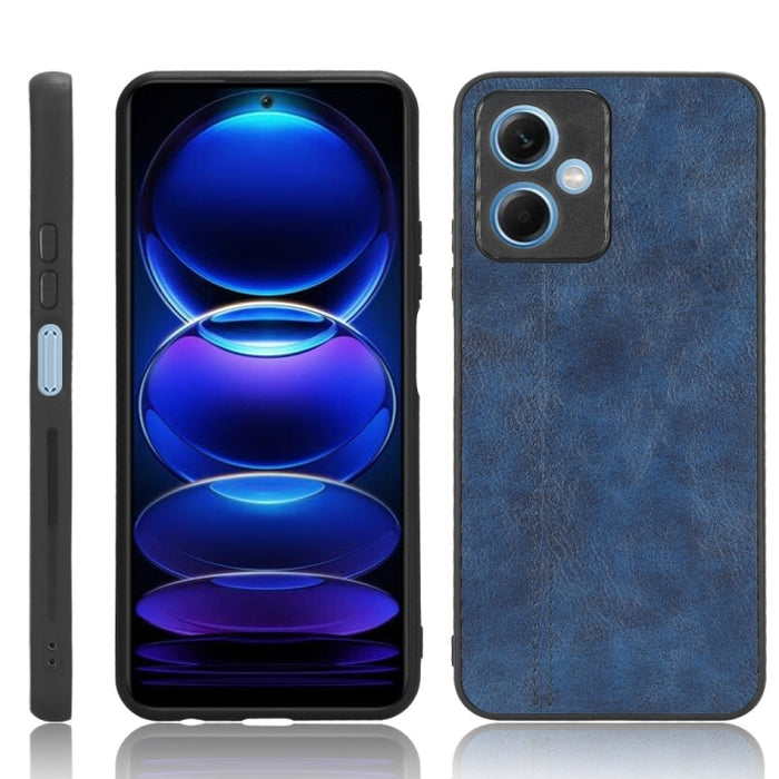 Coser vaca patrón piel PC + PU + TPU caja del teléfono, For OPPO A58 5G, For Realme C30s/C30 4G, For Infinix Note 11/Note 12 G88, For Infinix Note 12 G96, For Xiaomi Redmi K60 5G, For Xiaomi Redmi K60E 5G, For Xiaomi Redmi Note 12 Pro 5G               ...