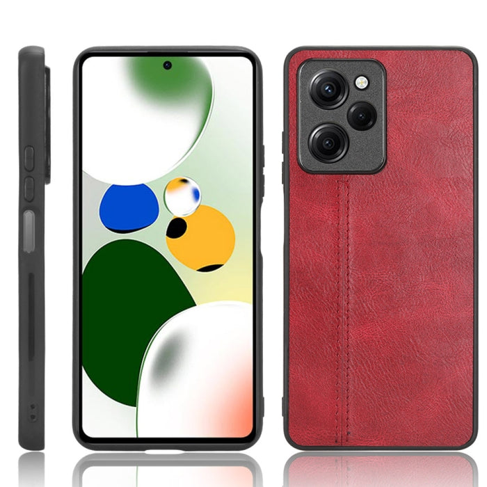 Coser vaca patrón piel PC + PU + TPU caja del teléfono, For OPPO A58 5G, For Realme C30s/C30 4G, For Infinix Note 11/Note 12 G88, For Infinix Note 12 G96, For Xiaomi Redmi K60 5G, For Xiaomi Redmi K60E 5G, For Xiaomi Redmi Note 12 Pro 5G               ...