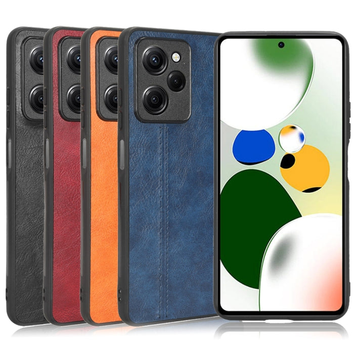 Coser vaca patrón piel PC + PU + TPU caja del teléfono, For OPPO A58 5G, For Realme C30s/C30 4G, For Infinix Note 11/Note 12 G88, For Infinix Note 12 G96, For Xiaomi Redmi K60 5G, For Xiaomi Redmi K60E 5G, For Xiaomi Redmi Note 12 Pro 5G               ...