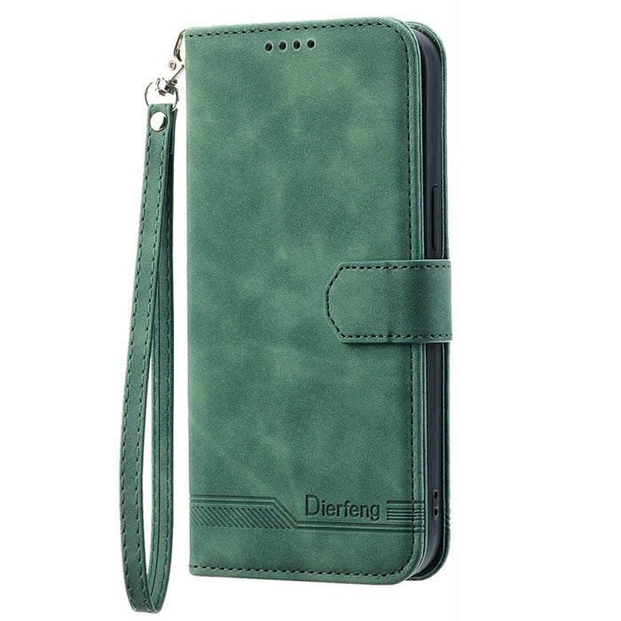 Funda de cuero para teléfono Dierfeng Dream Line, For Xiaomi Redmi 10 5G, For Xiaomi Redmi Note 10, For Xiaomi Redmi Note 10 Pro, For Xiaomi Poco M4 Pro 4G, For Xiaomi Poco X4 Pro 5G, For Xiaomi Redmi A1+, For Samsung Galaxy A04e, For Realme C20       ...