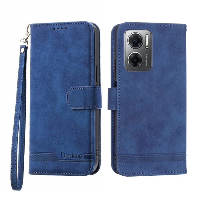 Funda de cuero para teléfono Dierfeng Dream Line, For Xiaomi Redmi 10 5G, For Xiaomi Redmi Note 10, For Xiaomi Redmi Note 10 Pro, For Xiaomi Poco M4 Pro 4G, For Xiaomi Poco X4 Pro 5G, For Xiaomi Redmi A1+, For Samsung Galaxy A04e, For Realme C20       ...