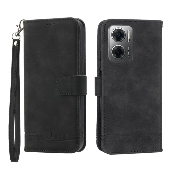 Funda de cuero para teléfono Dierfeng Dream Line, For Xiaomi Redmi 10 5G, For Xiaomi Redmi Note 10, For Xiaomi Redmi Note 10 Pro, For Xiaomi Poco M4 Pro 4G, For Xiaomi Poco X4 Pro 5G, For Xiaomi Redmi A1+, For Samsung Galaxy A04e, For Realme C20       ...