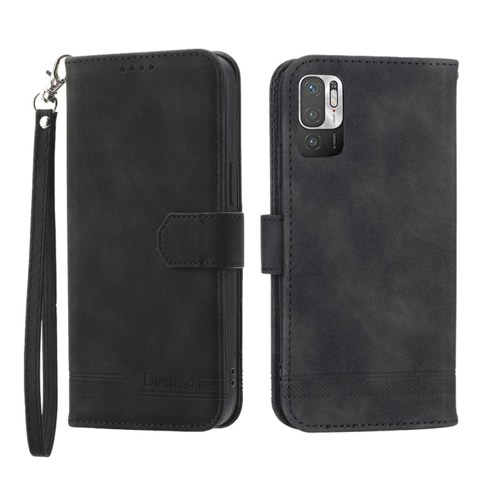 Funda de cuero para teléfono Dierfeng Dream Line, For Xiaomi Redmi 10 5G, For Xiaomi Redmi Note 10, For Xiaomi Redmi Note 10 Pro, For Xiaomi Poco M4 Pro 4G, For Xiaomi Poco X4 Pro 5G, For Xiaomi Redmi A1+, For Samsung Galaxy A04e, For Realme C20       ...