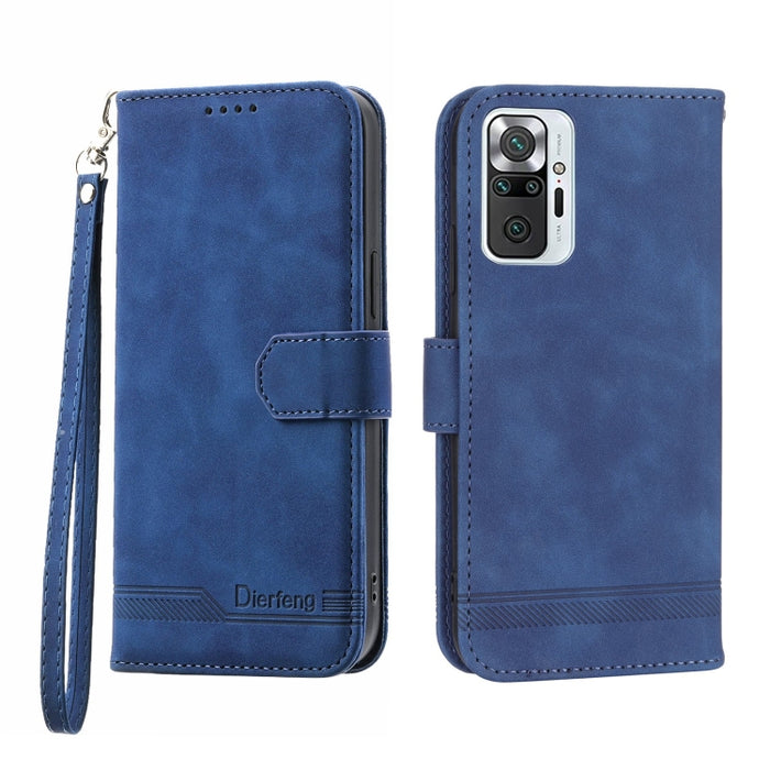 Funda de cuero para teléfono Dierfeng Dream Line, For Xiaomi Redmi 10 5G, For Xiaomi Redmi Note 10, For Xiaomi Redmi Note 10 Pro, For Xiaomi Poco M4 Pro 4G, For Xiaomi Poco X4 Pro 5G, For Xiaomi Redmi A1+, For Samsung Galaxy A04e, For Realme C20       ...