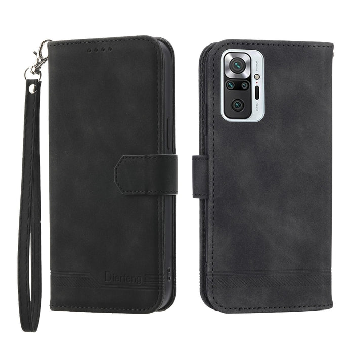 Funda de cuero para teléfono Dierfeng Dream Line, For Xiaomi Redmi 10 5G, For Xiaomi Redmi Note 10, For Xiaomi Redmi Note 10 Pro, For Xiaomi Poco M4 Pro 4G, For Xiaomi Poco X4 Pro 5G, For Xiaomi Redmi A1+, For Samsung Galaxy A04e, For Realme C20       ...