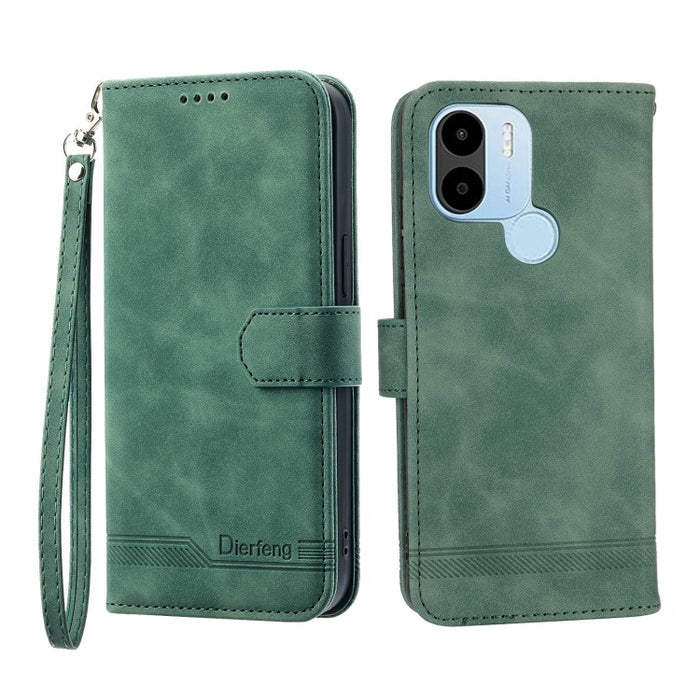 Funda de cuero para teléfono Dierfeng Dream Line, For Xiaomi Redmi 10 5G, For Xiaomi Redmi Note 10, For Xiaomi Redmi Note 10 Pro, For Xiaomi Poco M4 Pro 4G, For Xiaomi Poco X4 Pro 5G, For Xiaomi Redmi A1+, For Samsung Galaxy A04e, For Realme C20       ...
