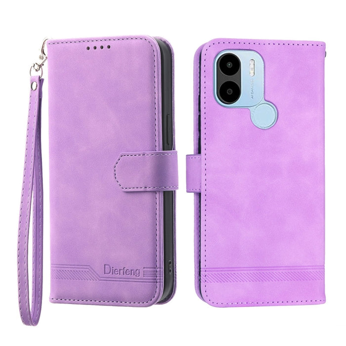 Funda de cuero para teléfono Dierfeng Dream Line, For Xiaomi Redmi 10 5G, For Xiaomi Redmi Note 10, For Xiaomi Redmi Note 10 Pro, For Xiaomi Poco M4 Pro 4G, For Xiaomi Poco X4 Pro 5G, For Xiaomi Redmi A1+, For Samsung Galaxy A04e, For Realme C20       ...