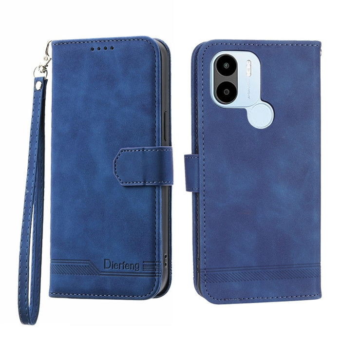 Funda de cuero para teléfono Dierfeng Dream Line, For Xiaomi Redmi 10 5G, For Xiaomi Redmi Note 10, For Xiaomi Redmi Note 10 Pro, For Xiaomi Poco M4 Pro 4G, For Xiaomi Poco X4 Pro 5G, For Xiaomi Redmi A1+, For Samsung Galaxy A04e, For Realme C20       ...