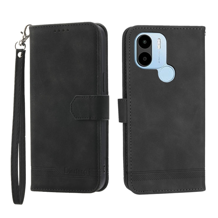 Funda de cuero para teléfono Dierfeng Dream Line, For Xiaomi Redmi 10 5G, For Xiaomi Redmi Note 10, For Xiaomi Redmi Note 10 Pro, For Xiaomi Poco M4 Pro 4G, For Xiaomi Poco X4 Pro 5G, For Xiaomi Redmi A1+, For Samsung Galaxy A04e, For Realme C20       ...