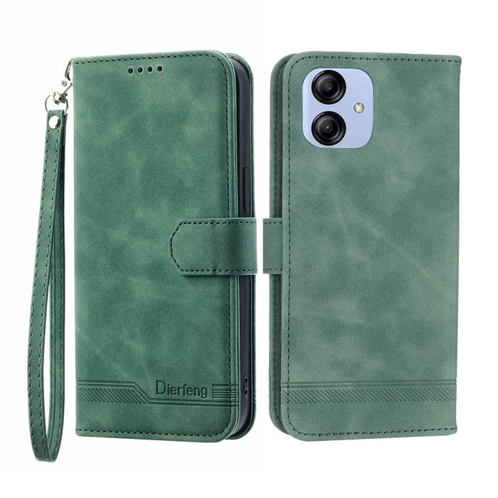 Funda de cuero para teléfono Dierfeng Dream Line, For Xiaomi Redmi 10 5G, For Xiaomi Redmi Note 10, For Xiaomi Redmi Note 10 Pro, For Xiaomi Poco M4 Pro 4G, For Xiaomi Poco X4 Pro 5G, For Xiaomi Redmi A1+, For Samsung Galaxy A04e, For Realme C20       ...
