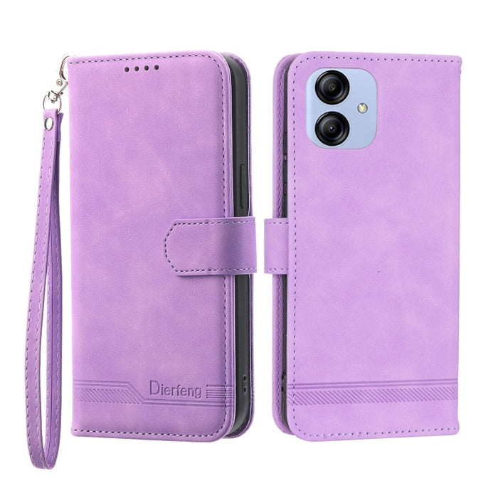 Funda de cuero para teléfono Dierfeng Dream Line, For Xiaomi Redmi 10 5G, For Xiaomi Redmi Note 10, For Xiaomi Redmi Note 10 Pro, For Xiaomi Poco M4 Pro 4G, For Xiaomi Poco X4 Pro 5G, For Xiaomi Redmi A1+, For Samsung Galaxy A04e, For Realme C20       ...