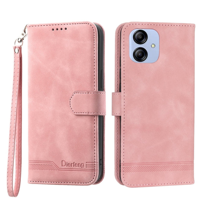 Funda de cuero para teléfono Dierfeng Dream Line, For Xiaomi Redmi 10 5G, For Xiaomi Redmi Note 10, For Xiaomi Redmi Note 10 Pro, For Xiaomi Poco M4 Pro 4G, For Xiaomi Poco X4 Pro 5G, For Xiaomi Redmi A1+, For Samsung Galaxy A04e, For Realme C20       ...