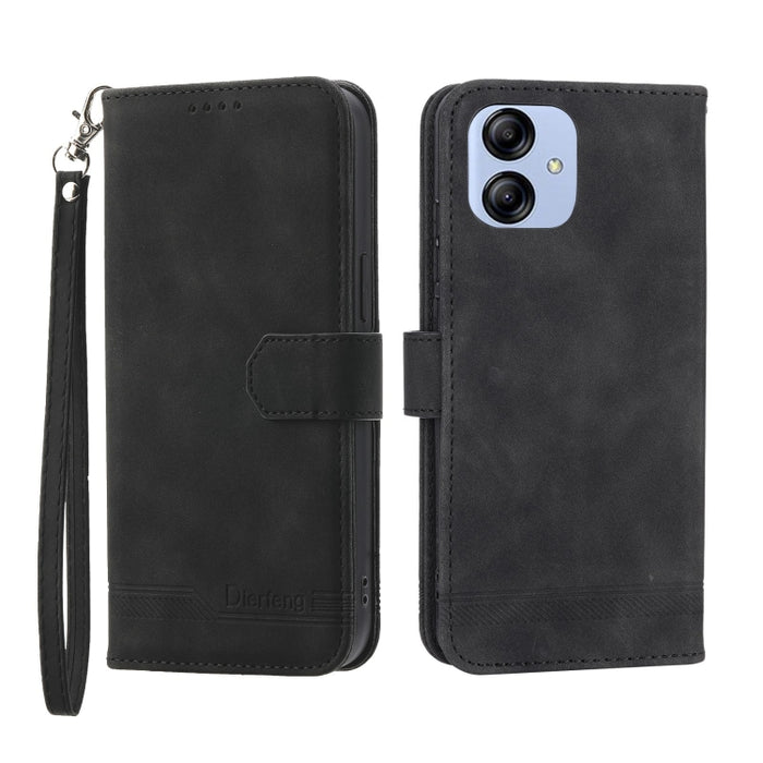 Funda de cuero para teléfono Dierfeng Dream Line, For Xiaomi Redmi 10 5G, For Xiaomi Redmi Note 10, For Xiaomi Redmi Note 10 Pro, For Xiaomi Poco M4 Pro 4G, For Xiaomi Poco X4 Pro 5G, For Xiaomi Redmi A1+, For Samsung Galaxy A04e, For Realme C20       ...