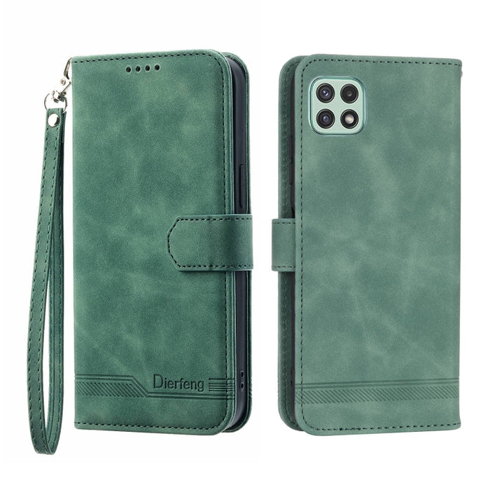 Funda de cuero para teléfono Dierfeng Dream Line, For Xiaomi Redmi 10 5G, For Xiaomi Redmi Note 10, For Xiaomi Redmi Note 10 Pro, For Xiaomi Poco M4 Pro 4G, For Xiaomi Poco X4 Pro 5G, For Xiaomi Redmi A1+, For Samsung Galaxy A04e, For Realme C20       ...