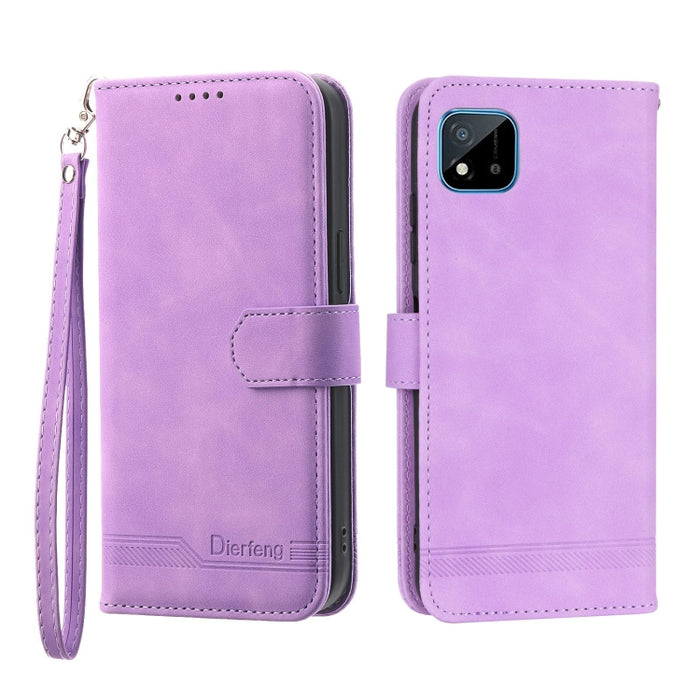 Funda de cuero para teléfono Dierfeng Dream Line, For Xiaomi Redmi 10 5G, For Xiaomi Redmi Note 10, For Xiaomi Redmi Note 10 Pro, For Xiaomi Poco M4 Pro 4G, For Xiaomi Poco X4 Pro 5G, For Xiaomi Redmi A1+, For Samsung Galaxy A04e, For Realme C20       ...