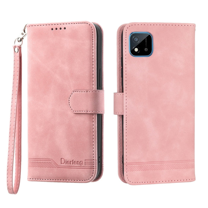 Funda de cuero para teléfono Dierfeng Dream Line, For Xiaomi Redmi 10 5G, For Xiaomi Redmi Note 10, For Xiaomi Redmi Note 10 Pro, For Xiaomi Poco M4 Pro 4G, For Xiaomi Poco X4 Pro 5G, For Xiaomi Redmi A1+, For Samsung Galaxy A04e, For Realme C20       ...