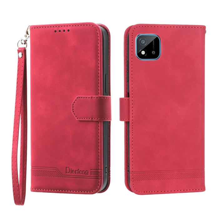 Funda de cuero para teléfono Dierfeng Dream Line, For Xiaomi Redmi 10 5G, For Xiaomi Redmi Note 10, For Xiaomi Redmi Note 10 Pro, For Xiaomi Poco M4 Pro 4G, For Xiaomi Poco X4 Pro 5G, For Xiaomi Redmi A1+, For Samsung Galaxy A04e, For Realme C20       ...