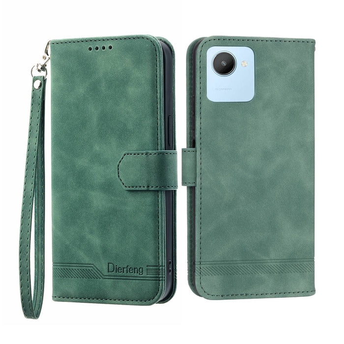 Funda de cuero para teléfono Dierfeng Dream Line, For Xiaomi Redmi 10 5G, For Xiaomi Redmi Note 10, For Xiaomi Redmi Note 10 Pro, For Xiaomi Poco M4 Pro 4G, For Xiaomi Poco X4 Pro 5G, For Xiaomi Redmi A1+, For Samsung Galaxy A04e, For Realme C20       ...