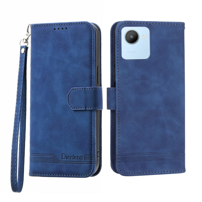 Funda de cuero para teléfono Dierfeng Dream Line, For Xiaomi Redmi 10 5G, For Xiaomi Redmi Note 10, For Xiaomi Redmi Note 10 Pro, For Xiaomi Poco M4 Pro 4G, For Xiaomi Poco X4 Pro 5G, For Xiaomi Redmi A1+, For Samsung Galaxy A04e, For Realme C20       ...