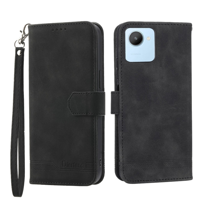 Funda de cuero para teléfono Dierfeng Dream Line, For Xiaomi Redmi 10 5G, For Xiaomi Redmi Note 10, For Xiaomi Redmi Note 10 Pro, For Xiaomi Poco M4 Pro 4G, For Xiaomi Poco X4 Pro 5G, For Xiaomi Redmi A1+, For Samsung Galaxy A04e, For Realme C20       ...