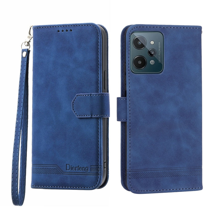 Funda de cuero para teléfono Dierfeng Dream Line, For Xiaomi Redmi 10 5G, For Xiaomi Redmi Note 10, For Xiaomi Redmi Note 10 Pro, For Xiaomi Poco M4 Pro 4G, For Xiaomi Poco X4 Pro 5G, For Xiaomi Redmi A1+, For Samsung Galaxy A04e, For Realme C20       ...