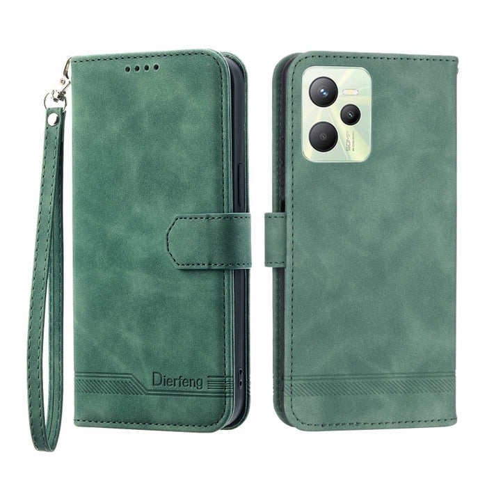 Funda de cuero para teléfono Dierfeng Dream Line, For Xiaomi Redmi 10 5G, For Xiaomi Redmi Note 10, For Xiaomi Redmi Note 10 Pro, For Xiaomi Poco M4 Pro 4G, For Xiaomi Poco X4 Pro 5G, For Xiaomi Redmi A1+, For Samsung Galaxy A04e, For Realme C20       ...