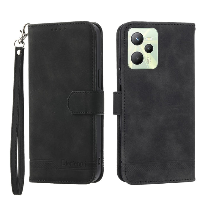 Funda de cuero para teléfono Dierfeng Dream Line, For Xiaomi Redmi 10 5G, For Xiaomi Redmi Note 10, For Xiaomi Redmi Note 10 Pro, For Xiaomi Poco M4 Pro 4G, For Xiaomi Poco X4 Pro 5G, For Xiaomi Redmi A1+, For Samsung Galaxy A04e, For Realme C20       ...