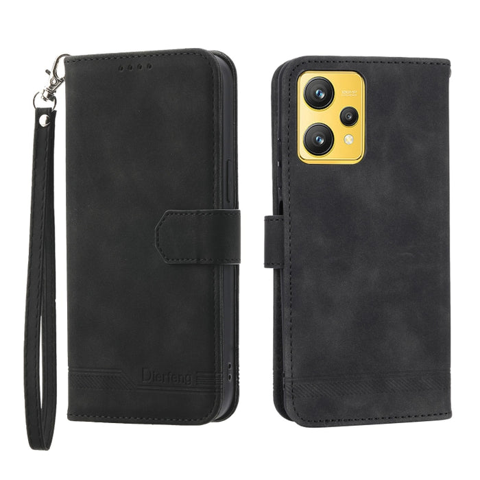Funda de cuero para teléfono Dierfeng Dream Line, For Xiaomi Redmi 10 5G, For Xiaomi Redmi Note 10, For Xiaomi Redmi Note 10 Pro, For Xiaomi Poco M4 Pro 4G, For Xiaomi Poco X4 Pro 5G, For Xiaomi Redmi A1+, For Samsung Galaxy A04e, For Realme C20       ...