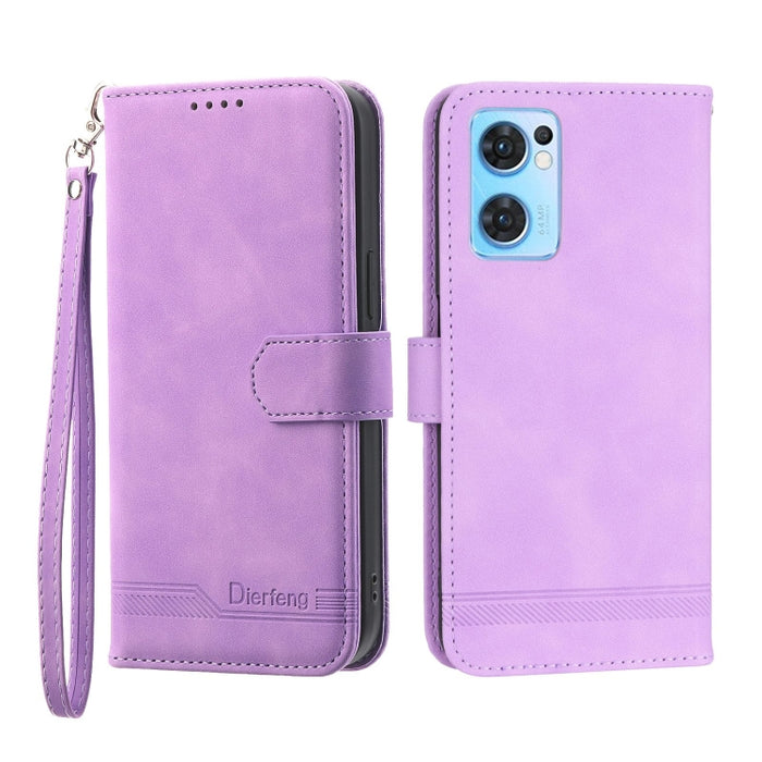 Funda de cuero para teléfono Dierfeng Dream Line, For Xiaomi Redmi 10 5G, For Xiaomi Redmi Note 10, For Xiaomi Redmi Note 10 Pro, For Xiaomi Poco M4 Pro 4G, For Xiaomi Poco X4 Pro 5G, For Xiaomi Redmi A1+, For Samsung Galaxy A04e, For Realme C20       ...
