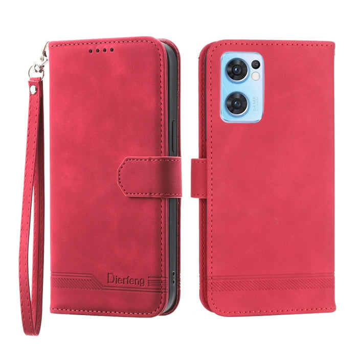 Funda de cuero para teléfono Dierfeng Dream Line, For Xiaomi Redmi 10 5G, For Xiaomi Redmi Note 10, For Xiaomi Redmi Note 10 Pro, For Xiaomi Poco M4 Pro 4G, For Xiaomi Poco X4 Pro 5G, For Xiaomi Redmi A1+, For Samsung Galaxy A04e, For Realme C20       ...