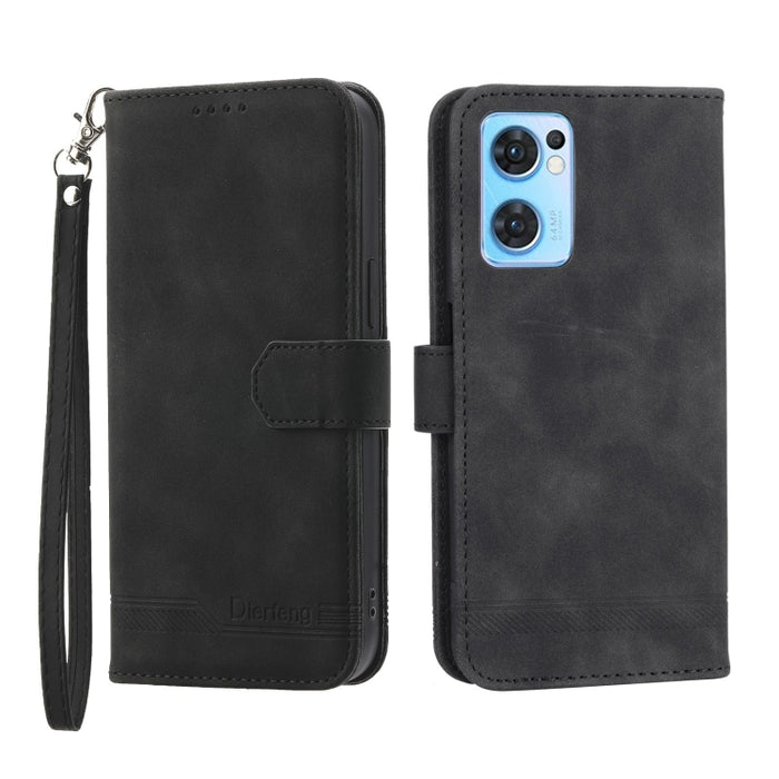 Funda de cuero para teléfono Dierfeng Dream Line, For Xiaomi Redmi 10 5G, For Xiaomi Redmi Note 10, For Xiaomi Redmi Note 10 Pro, For Xiaomi Poco M4 Pro 4G, For Xiaomi Poco X4 Pro 5G, For Xiaomi Redmi A1+, For Samsung Galaxy A04e, For Realme C20       ...