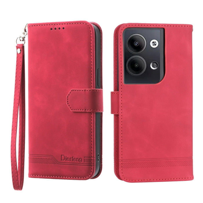 Funda de cuero para teléfono Dierfeng Dream Line, For Xiaomi Redmi 10 5G, For Xiaomi Redmi Note 10, For Xiaomi Redmi Note 10 Pro, For Xiaomi Poco M4 Pro 4G, For Xiaomi Poco X4 Pro 5G, For Xiaomi Redmi A1+, For Samsung Galaxy A04e, For Realme C20       ...