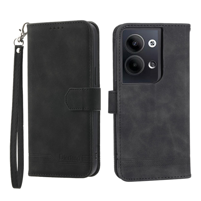 Funda de cuero para teléfono Dierfeng Dream Line, For Xiaomi Redmi 10 5G, For Xiaomi Redmi Note 10, For Xiaomi Redmi Note 10 Pro, For Xiaomi Poco M4 Pro 4G, For Xiaomi Poco X4 Pro 5G, For Xiaomi Redmi A1+, For Samsung Galaxy A04e, For Realme C20       ...