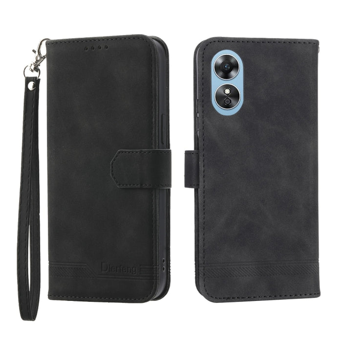Funda de cuero para teléfono Dierfeng Dream Line, For Xiaomi Redmi 10 5G, For Xiaomi Redmi Note 10, For Xiaomi Redmi Note 10 Pro, For Xiaomi Poco M4 Pro 4G, For Xiaomi Poco X4 Pro 5G, For Xiaomi Redmi A1+, For Samsung Galaxy A04e, For Realme C20       ...