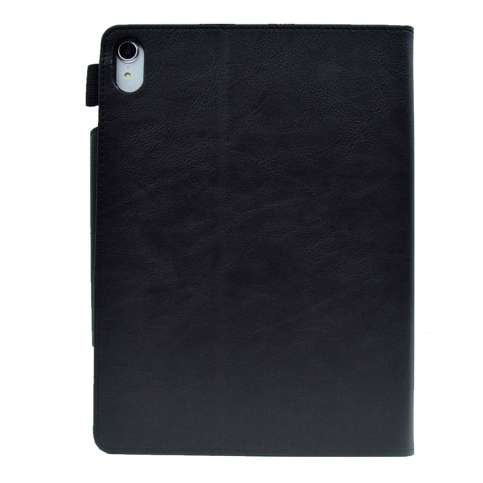 Estuche para tableta de cuero con cierre magnético y textura cruzada de gamuza, For iPad 10th Gen 10.9 2022, For iPad Pro 11 2022/Air 10.9 2022, For iPad 10.2 2020&2019 / Air 10.5, For iPad mini 2024 / mini 6, For iPad mini 5 / 4 / 3 / 2 / 1           ...