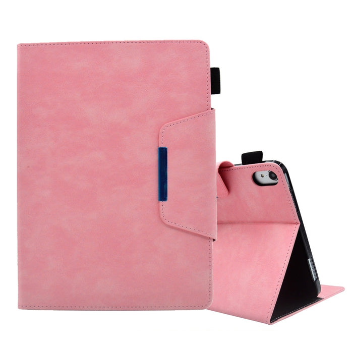 Estuche para tableta de cuero con cierre magnético y textura cruzada de gamuza, For iPad 10th Gen 10.9 2022, For iPad Pro 11 2022/Air 10.9 2022, For iPad 10.2 2020&2019 / Air 10.5, For iPad mini 2024 / mini 6, For iPad mini 5 / 4 / 3 / 2 / 1           ...