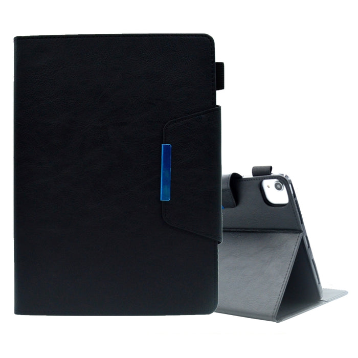 Estuche para tableta de cuero con cierre magnético y textura cruzada de gamuza, For iPad 10th Gen 10.9 2022, For iPad Pro 11 2022/Air 10.9 2022, For iPad 10.2 2020&2019 / Air 10.5, For iPad mini 2024 / mini 6, For iPad mini 5 / 4 / 3 / 2 / 1           ...