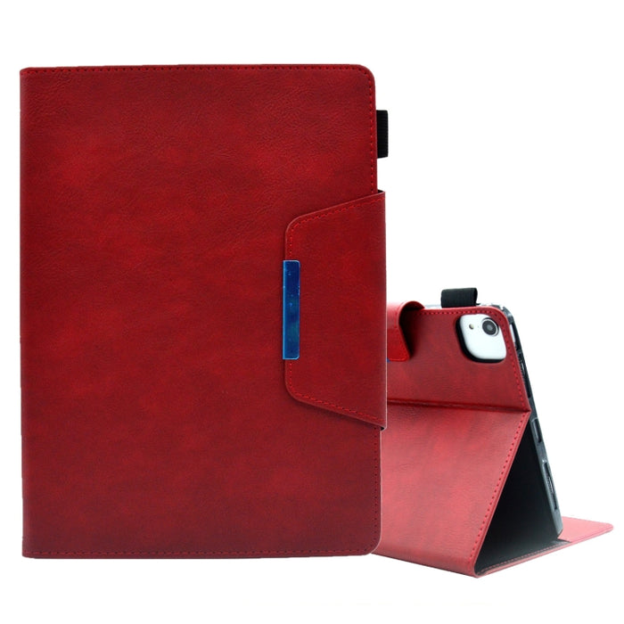Estuche para tableta de cuero con cierre magnético y textura cruzada de gamuza, For iPad 10th Gen 10.9 2022, For iPad Pro 11 2022/Air 10.9 2022, For iPad 10.2 2020&2019 / Air 10.5, For iPad mini 2024 / mini 6, For iPad mini 5 / 4 / 3 / 2 / 1           ...