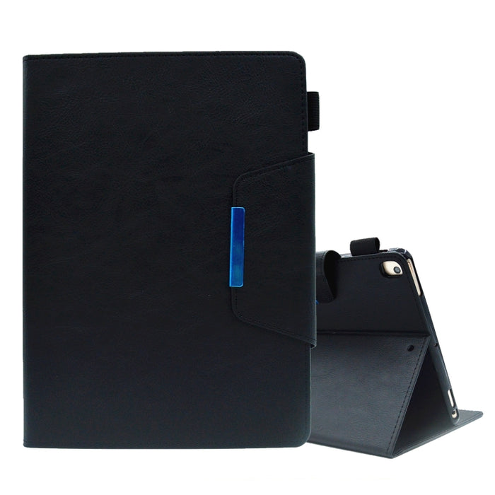 Estuche para tableta de cuero con cierre magnético y textura cruzada de gamuza, For iPad 10th Gen 10.9 2022, For iPad Pro 11 2022/Air 10.9 2022, For iPad 10.2 2020&2019 / Air 10.5, For iPad mini 2024 / mini 6, For iPad mini 5 / 4 / 3 / 2 / 1           ...