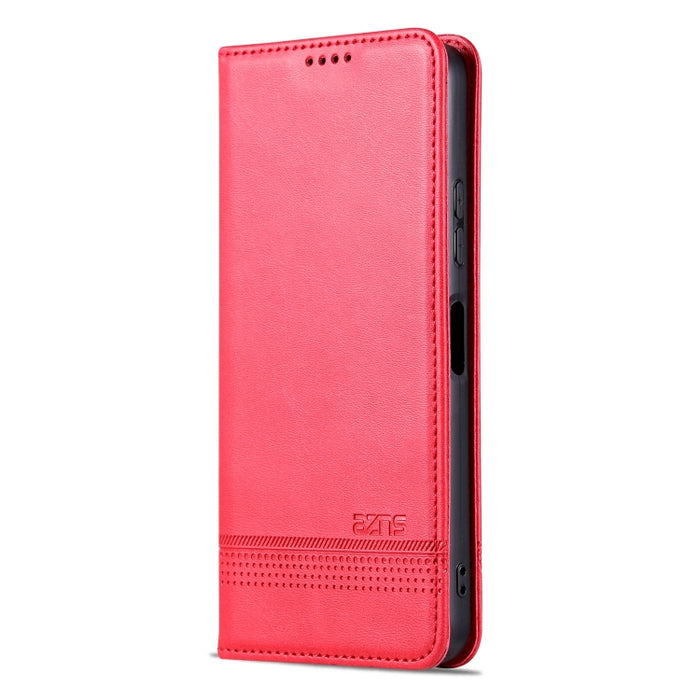 AZNS Funda de cuero con tapa magnética con textura de becerro para teléfono, For Huawei Enjoy 50z, For Huawei nova Y61, For Xiaomi Redmi K60 / K60 Pro