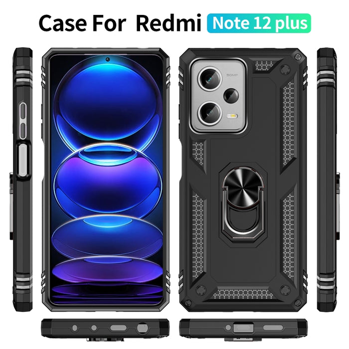 Funda para teléfono TPU + PC a prueba de golpes con soporte, For Xiaomi Redmi Note 12 Pro+, For Xiaomi Redmi Note 12 Pro 5G, For Xiaomi Redmi Note 12 5G Global, For Samsung Galaxy A34